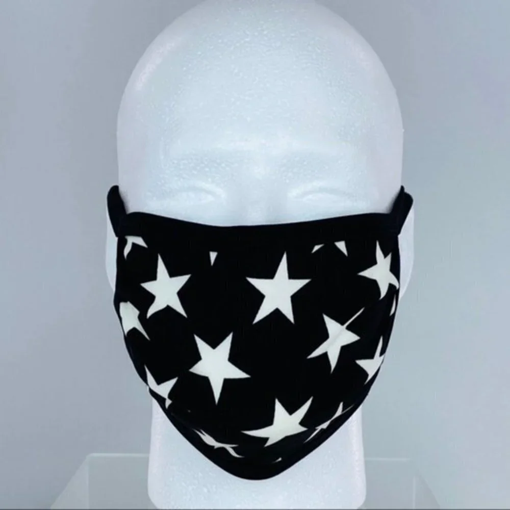 WASHABLE POLY & COTTON MASK New In Package • 27 P